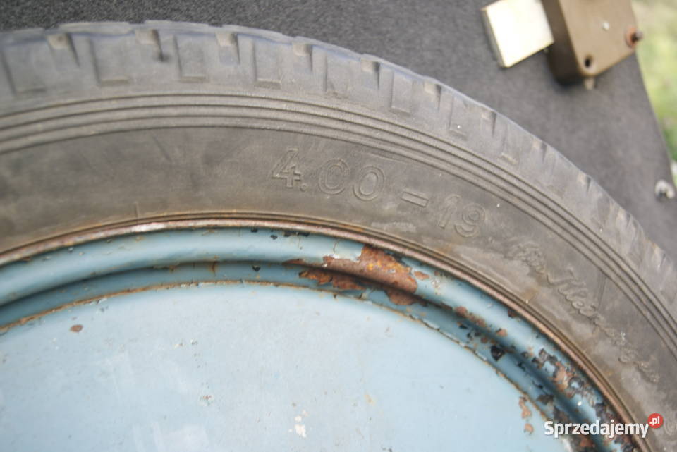 KOŁO 19 WÓZEK AMUNICYJNY DKW ZUNDAPP KS BMW śląskie Rybnik