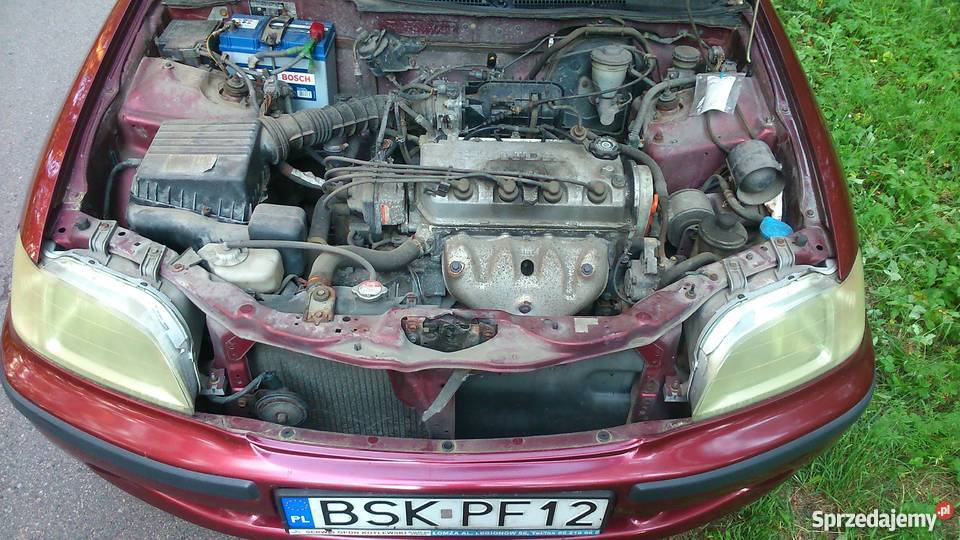Honda Civic 14 16V 90 1997r Polski salon stan immobilizer podlaskie Jatwieź Duża