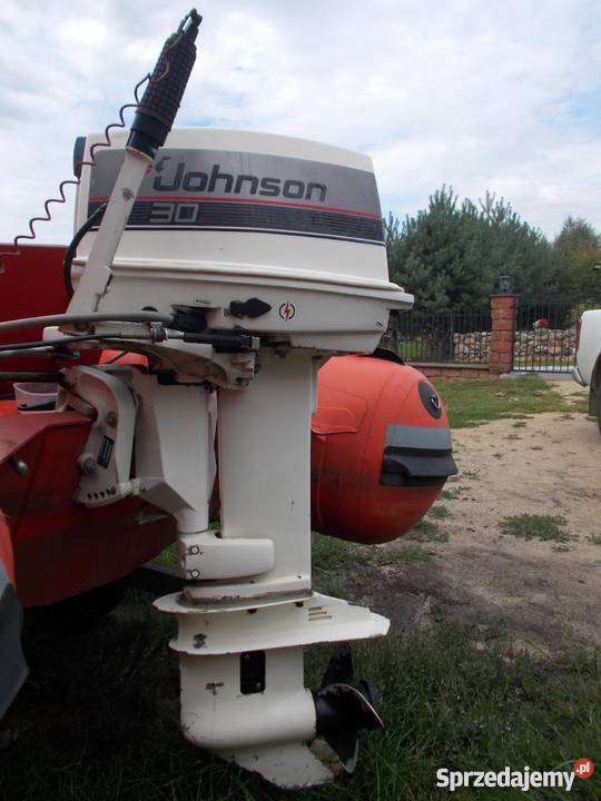 SILNIK SPALINOWY ZABURTOWY JOHNSON 30 2T Inne pojazdy i łodzie