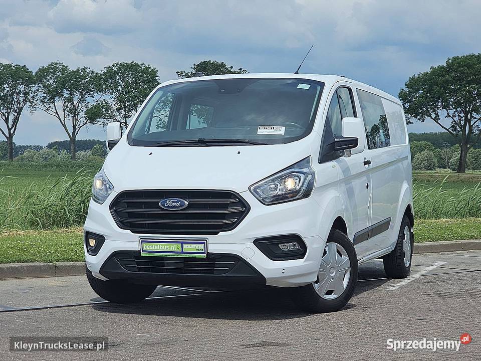 Ford TRANSIT CUSTOM 20 L2 podwójna kabina AC nieuszkodzony Motoryzacja