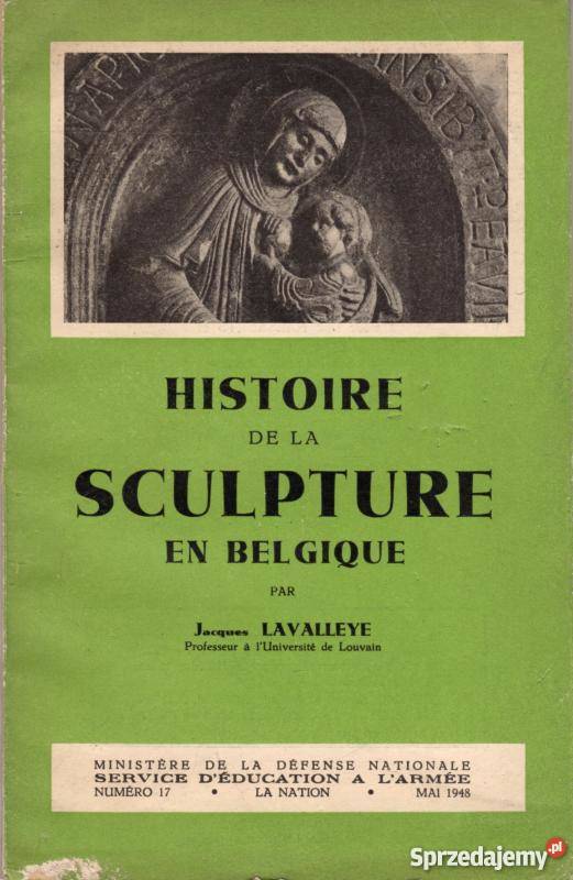 HISTOIRE DE LA SCULPTURE EN BELGIQUE warmińsko-mazurskie
