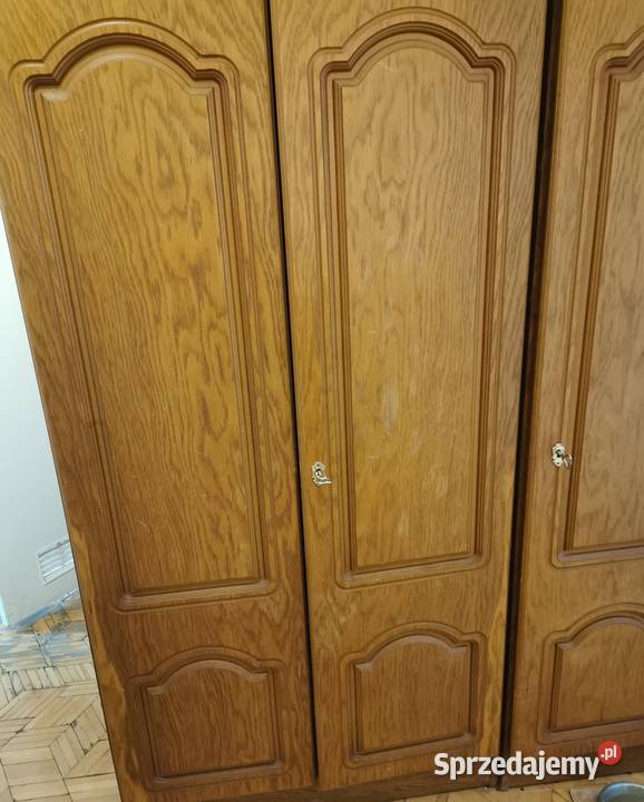 2 drzwiowa szafa dębowa z słupkiem kujawsko-pomorskie