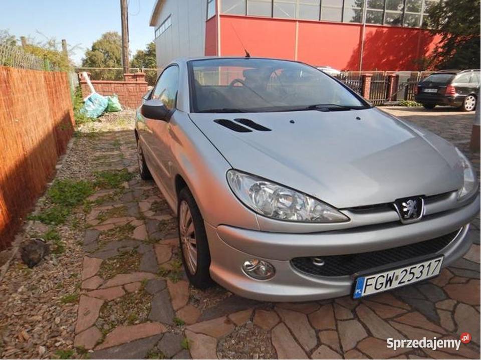 Peugeot 206 CoupeCabrio 109KM Gorzów Wielkopolski