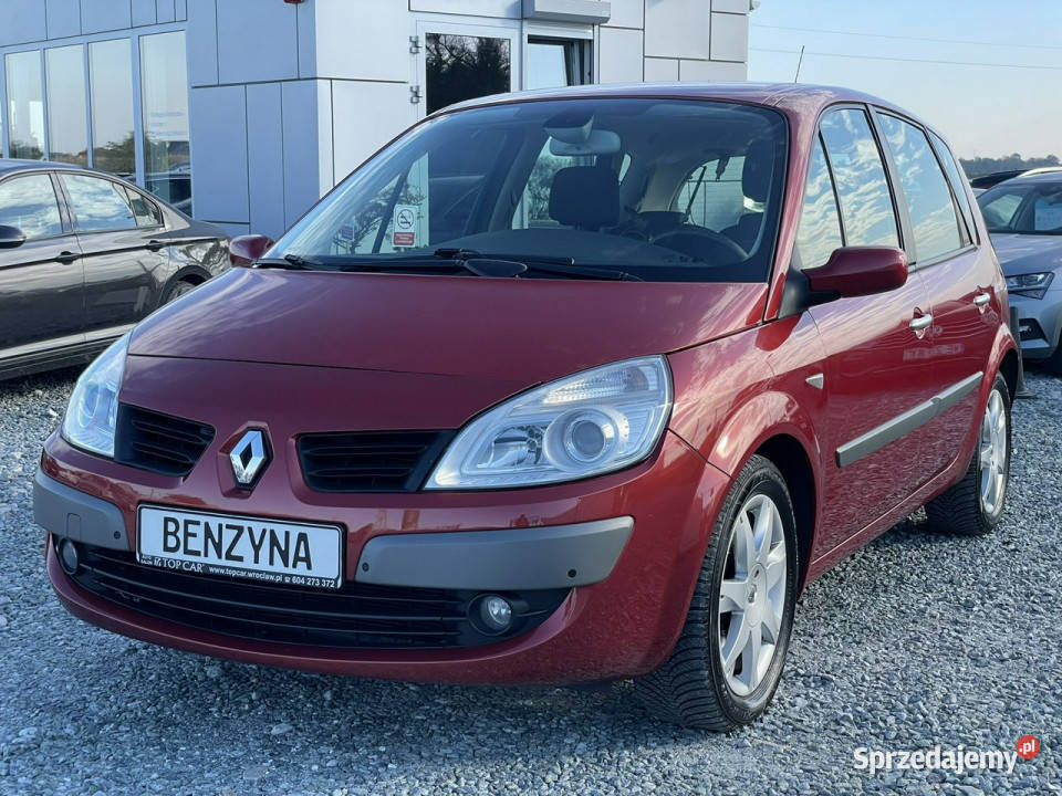 Renault Scenic 2.0i 16V 136KM, tempomat, klimatyzacja, tylko 98 tys. km. I…