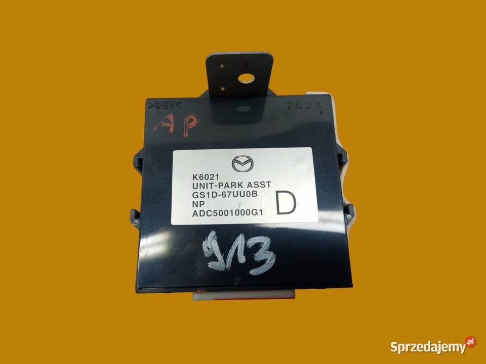 MODUŁ PDC PARKOWANIA GS1D67UU0B Mazda 6 II Układ elektryczny, zapłon sprzedam