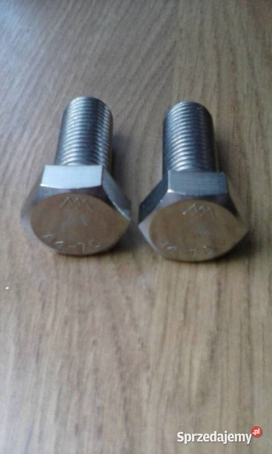 Śruby nierdzewne M16x40 stal kwasoodporna A470 Polkowice