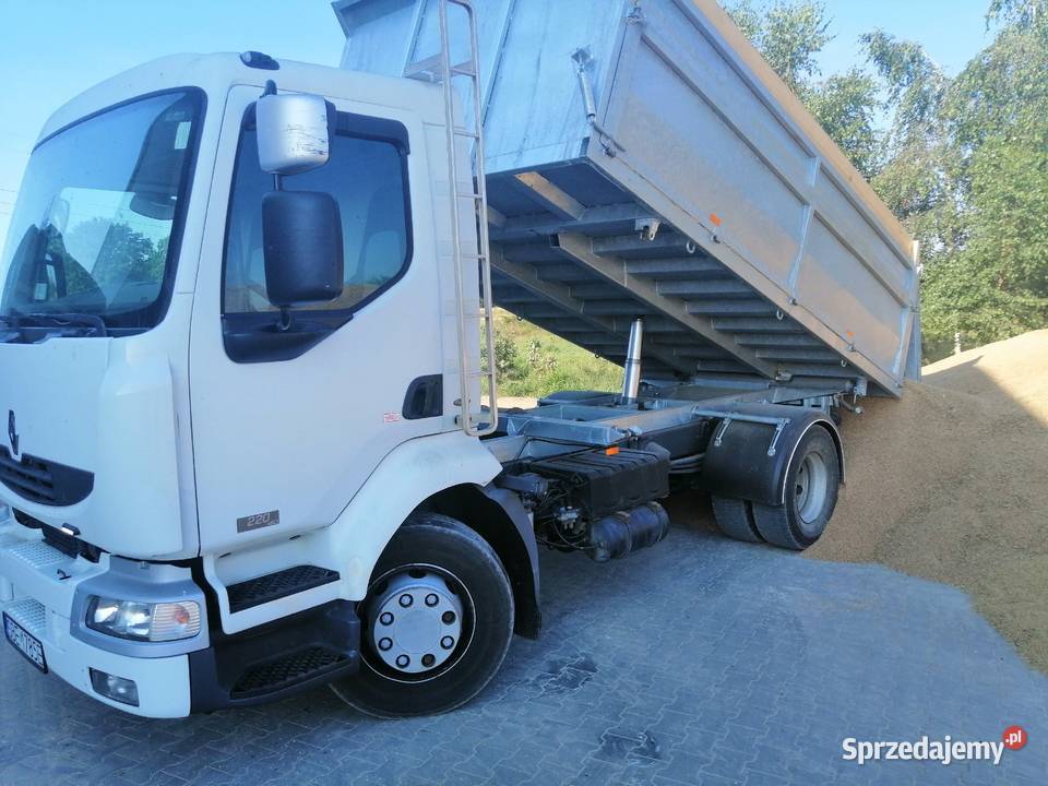 Usługi transportowe wywrotka ładowność 10 ton Żelisławice