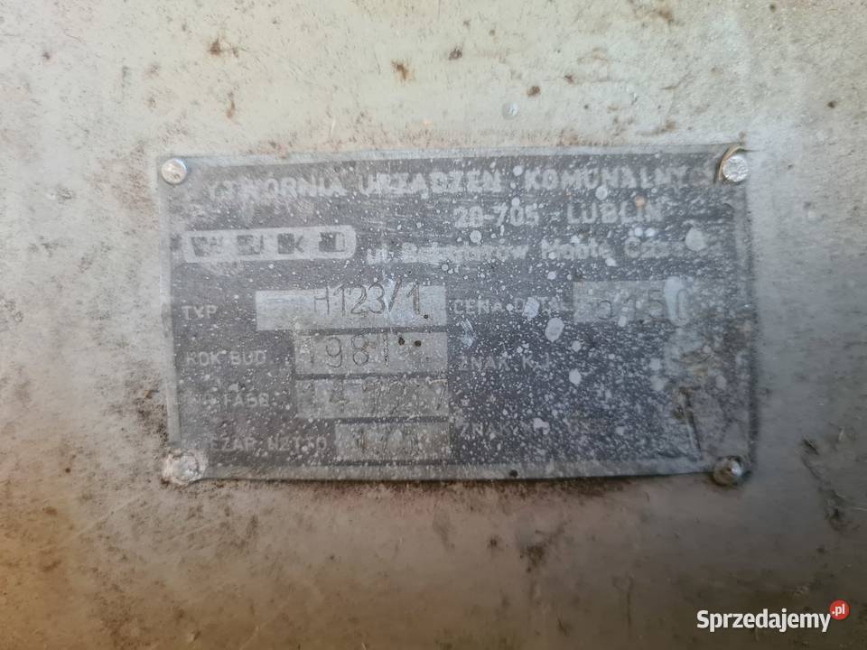 Śrutownik kamieniowy łódzkie Ewelinów sprzedam