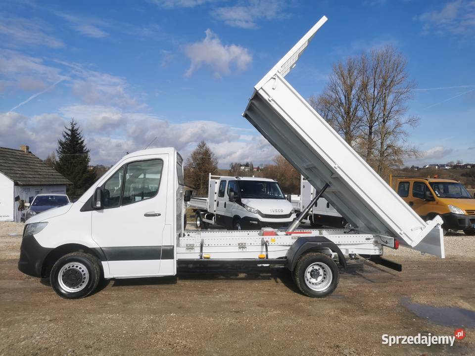 Mercedes Sprinter 514 kiper Wywrotka blizniak ABS Książ Wielki