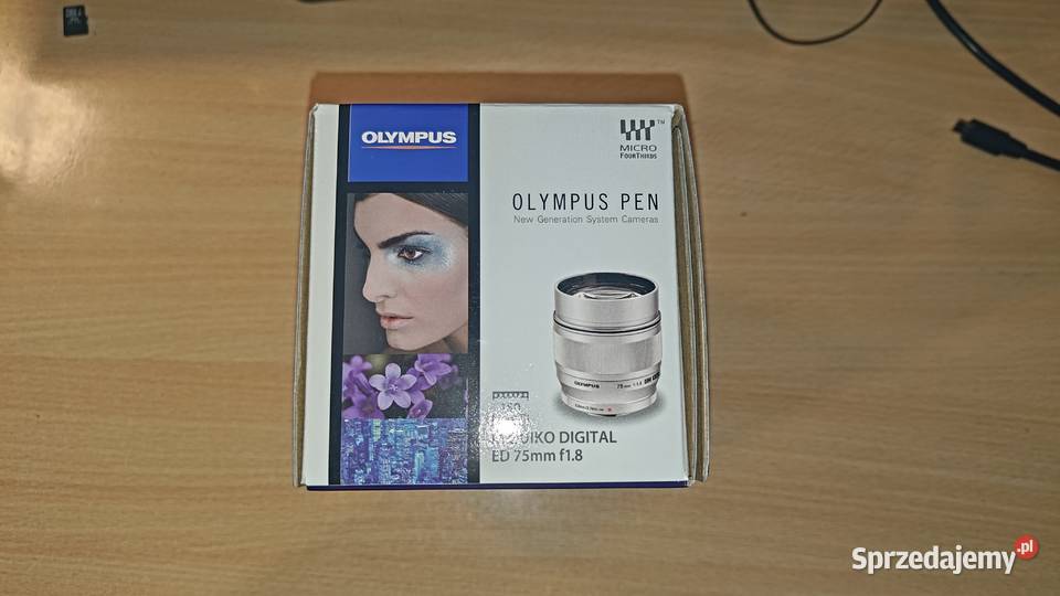 Obiektyw OM System Olympus MZuiko Digital 75mm opolskie Opole sprzedam