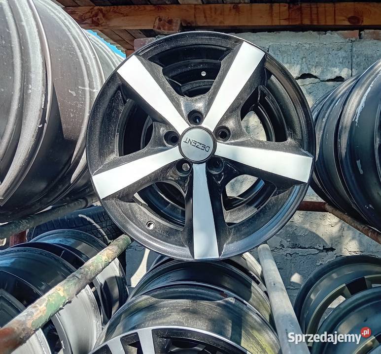 Felgi aluminiowe 15 5x100 Seat Skoda VW Motoryzacja Częstochowa