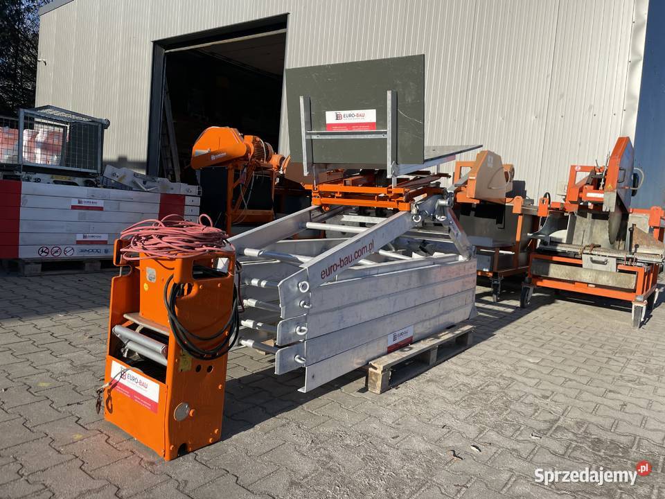 Winda dekarska Geda Lift 200 drabina wciągarka Ślesin sprzedam