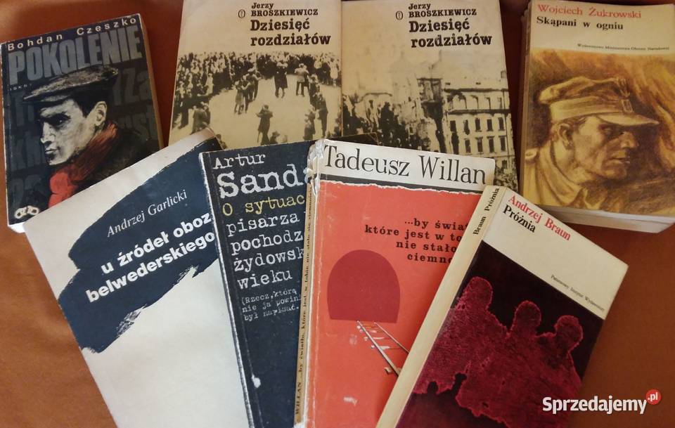 Broszkiewicz Czeszko Żukrowski Garlicki Willan literatura piękna - proza polska łódzkie Łódź