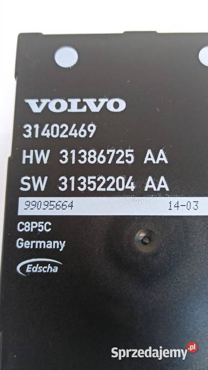 VOLVO V70 III MODUŁ STEROWNIK KLAPY 31402469 osobowe dolnośląskie