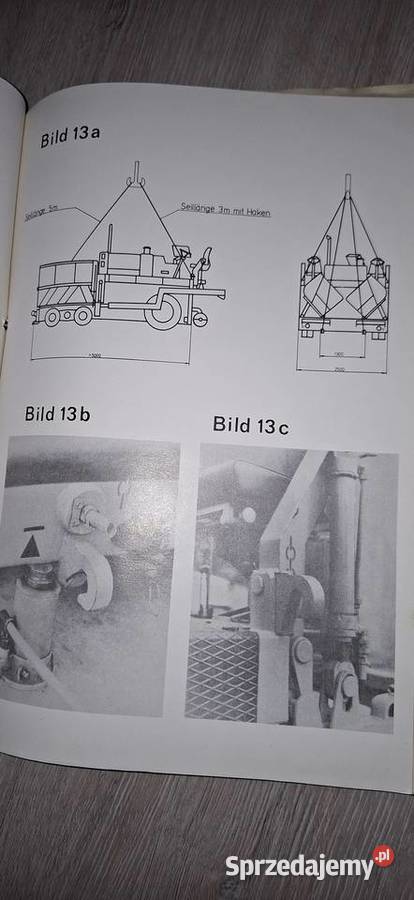 VEB Baumaschinen Gatersleben Instrukcja obsługi Łęczyca