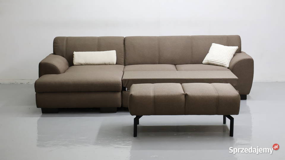 TCE DESIGN NAROŻNIK z funkcją spania PUFA 76cm Poznań
