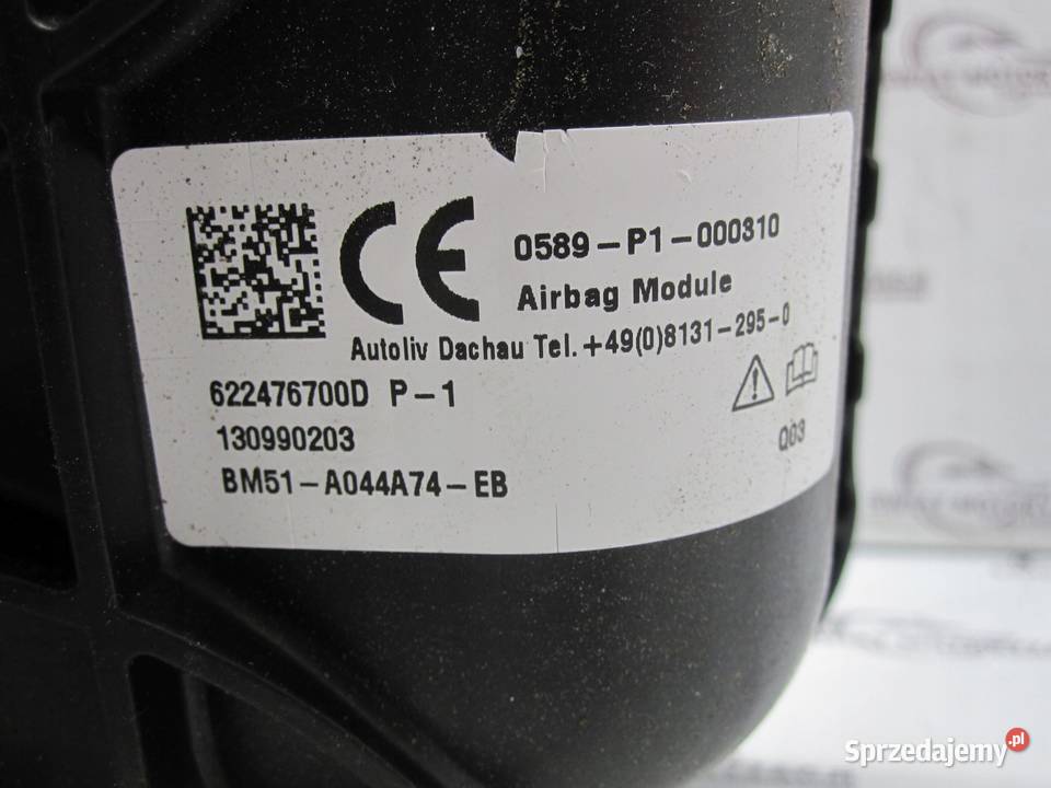 FORD FOCUS MK3 III 13r AIRBAG poduszka pasażera Poduszki powietrzne