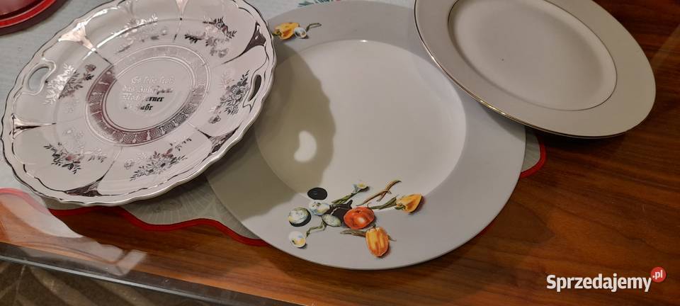 Porcelanowa patera sygnowana użytkowa mazowieckie