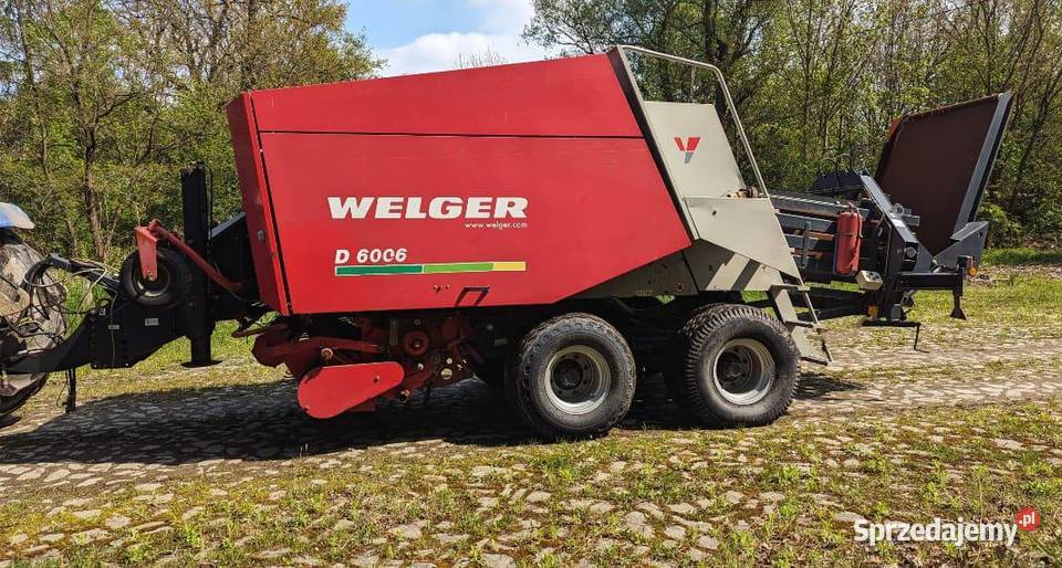 Prasa koskująca Welger d6006 Krone Claas