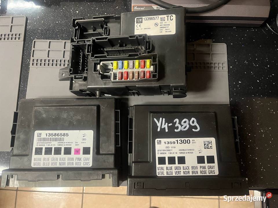 Naprawa sterowników komfortu BCM OpelChevrolet Wieluń