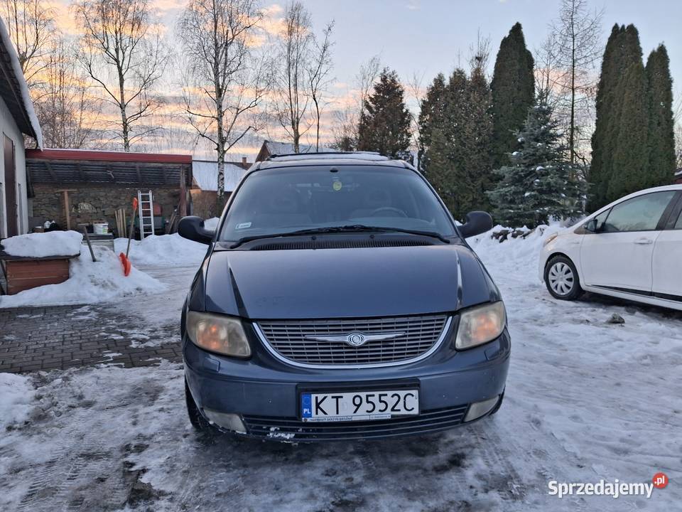 Chrysler grand voyager 33 v6 4x4 lpg nieuszkodzony