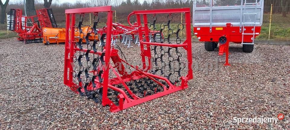 Włóka łąkowo polowa AgroFactory 4 5 6 8m Inter nieuszkodzony Kwidzyn
