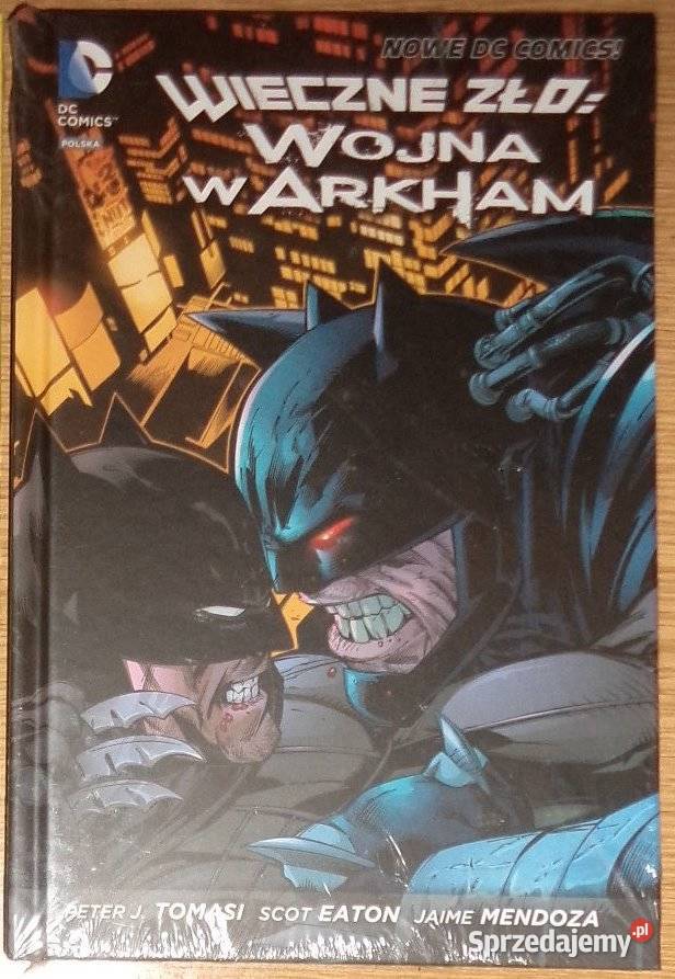 Batman komiks Wieczne zło Wojna w Arkham FOLIA twarda Rzeszów
