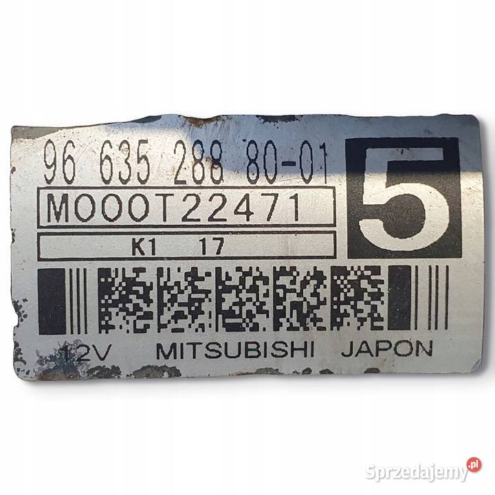 ROZRUSZNIK Peugeot 208 308 Citroen C4 II DS4 16 osobowe