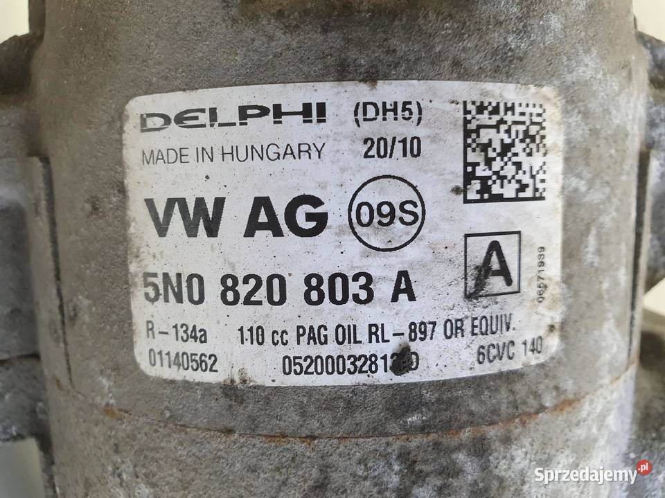 VW Polo V 16 TDI SPRĘŻARKA KLIMATYZACJI Janów
