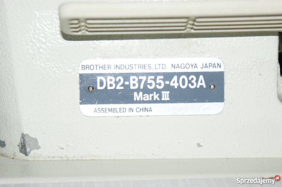 Stębnówka Brother Servo 230V Pfaff Durkopp Adler Wałbrzych