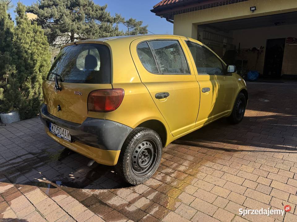 Toyota Yaris benzyna Klimatyzacja 60KM mazowieckie sprzedam