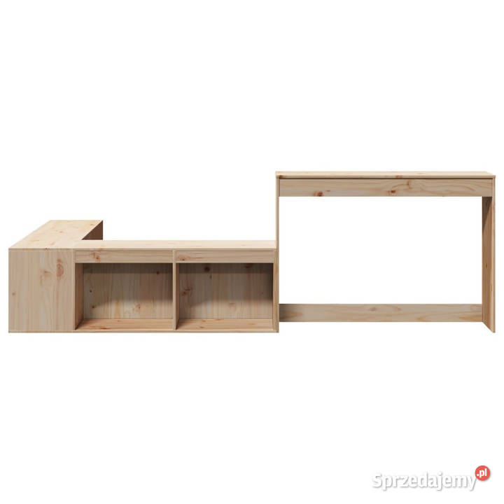 Szafka nocna z biurkiem 232x122x75 lite drewno Warszawa