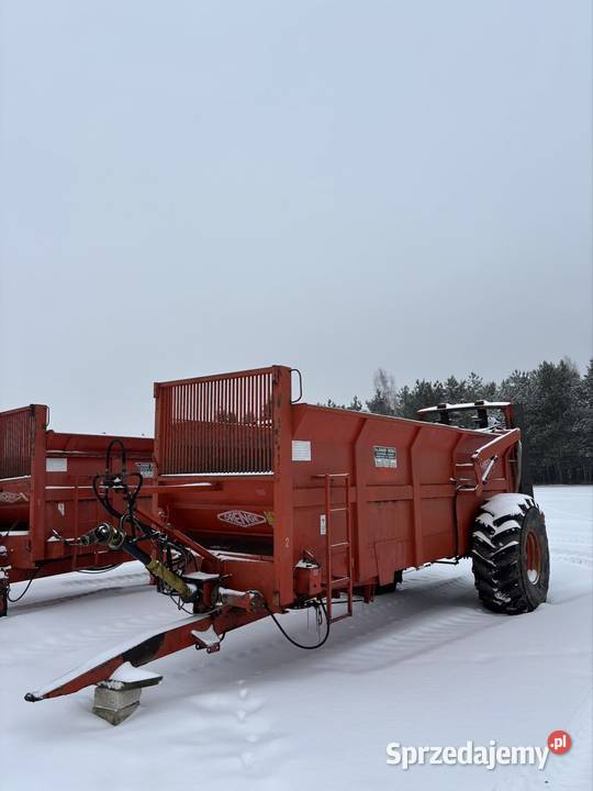 Rozrzutnik obornika Orange 12t łańcuchy hakowe Radzyń Podlaski