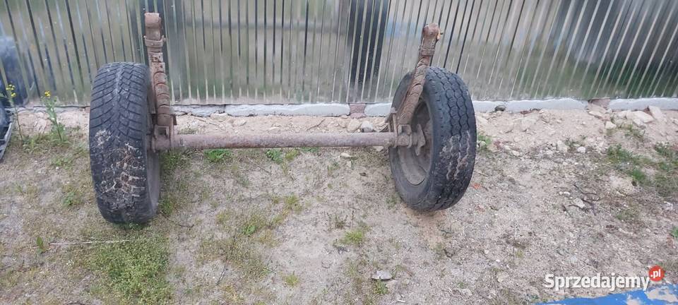 Oś przyczepy rolniczej Busko-Zdrój