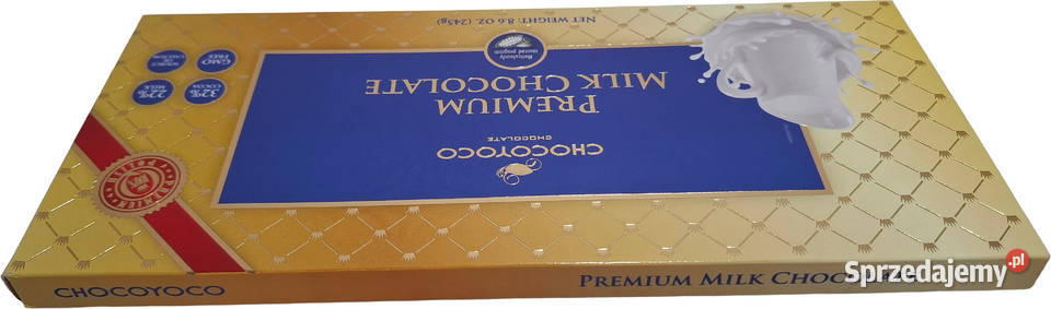 Chocoyoco Premium Czekolada mleczna 245g Czeladź
