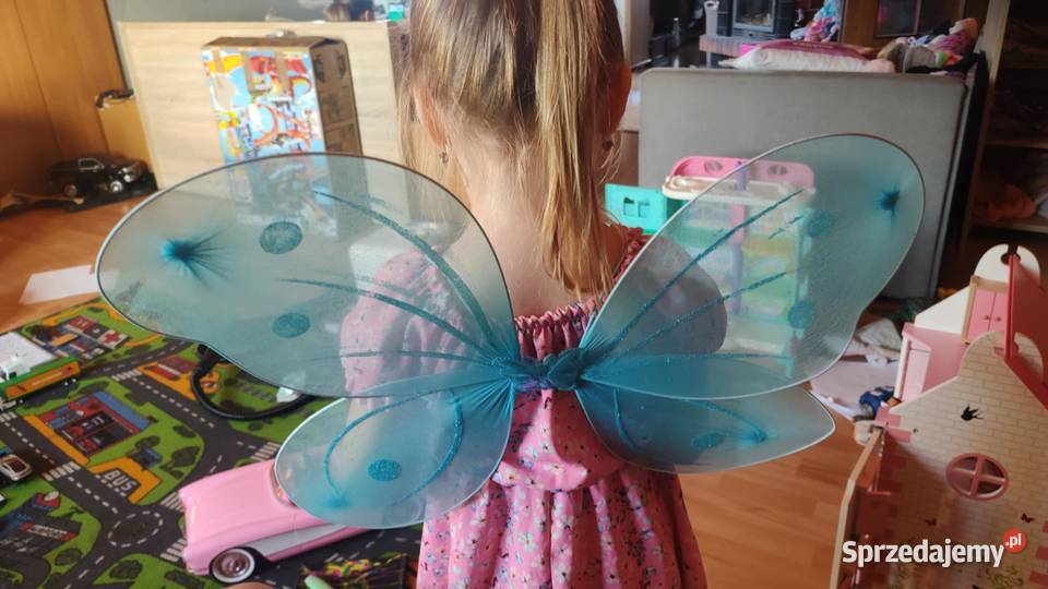 kostium strój wróżki skrzydła różdżka wielkopolskie Książ Wielkopolski