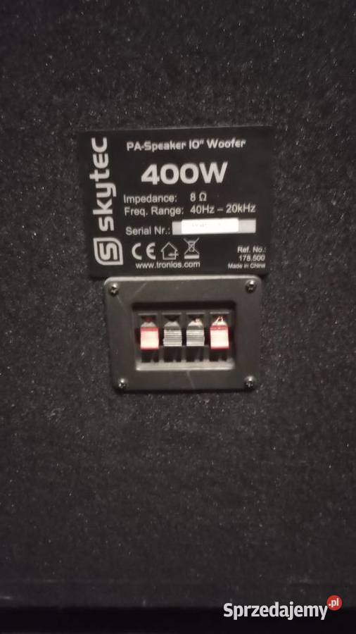 Głośnik 400V Kraków