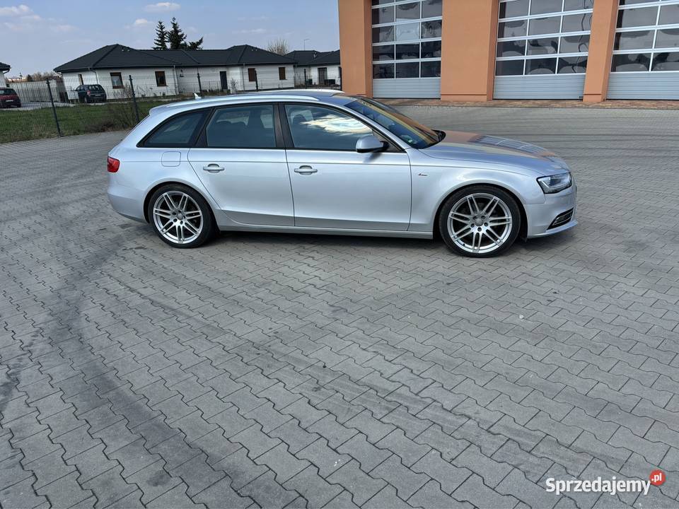 Audi A4 B8 SLine 20 TDI 177 Panorama BiXenon A4 Książ Wielkopolski sprzedam