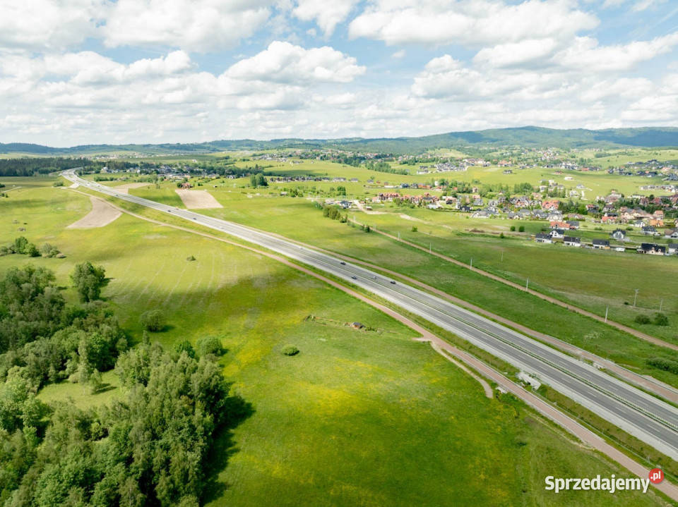 Działka Widokowa 2250 m NOWY TARG GREL małopolskie