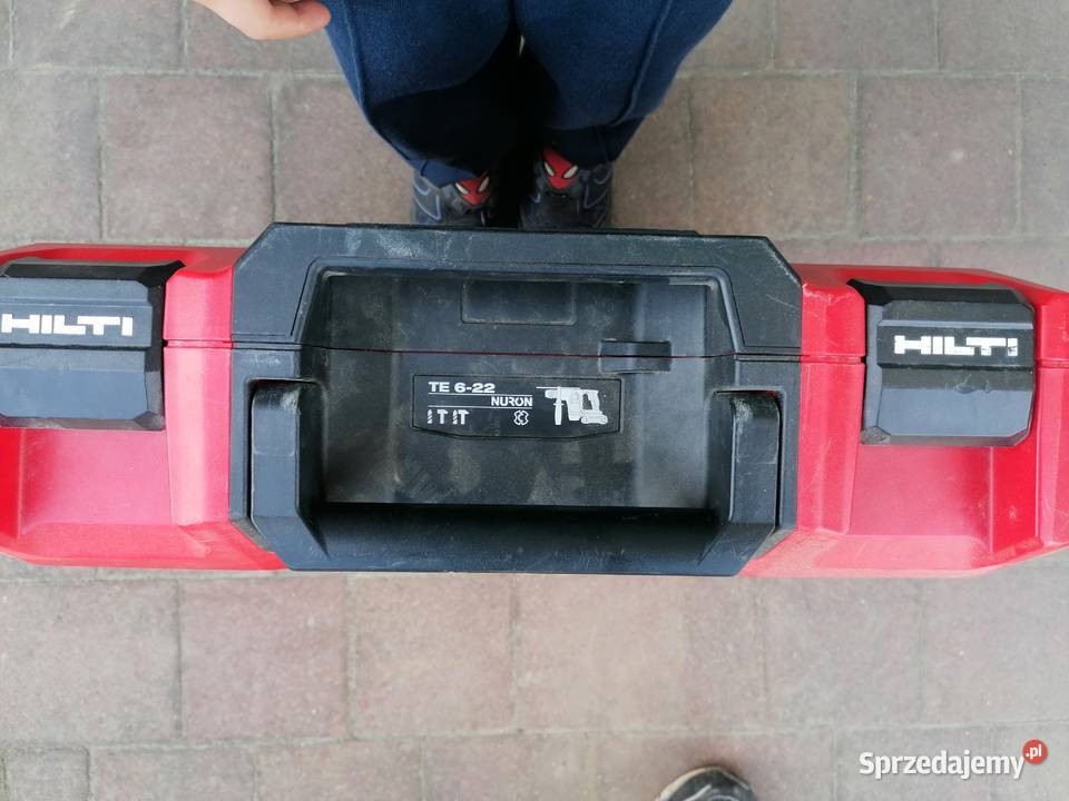 Akumulatorowa młotowiertarka Hilti TE 622 Przemęczany