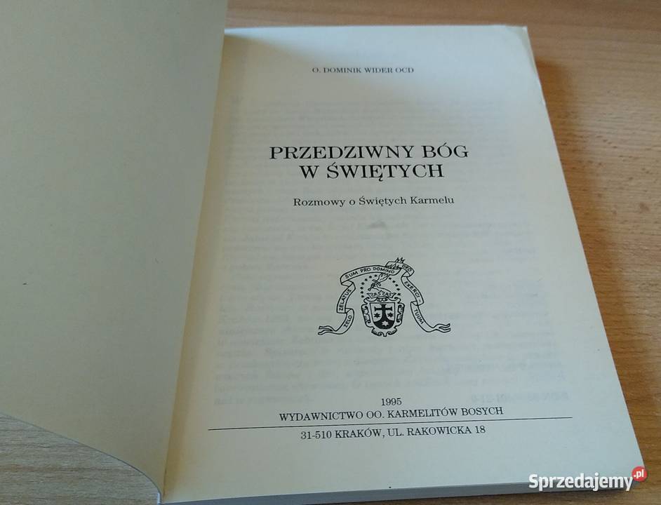 Przedziwny Bóg w świętych rozmowy o świętych