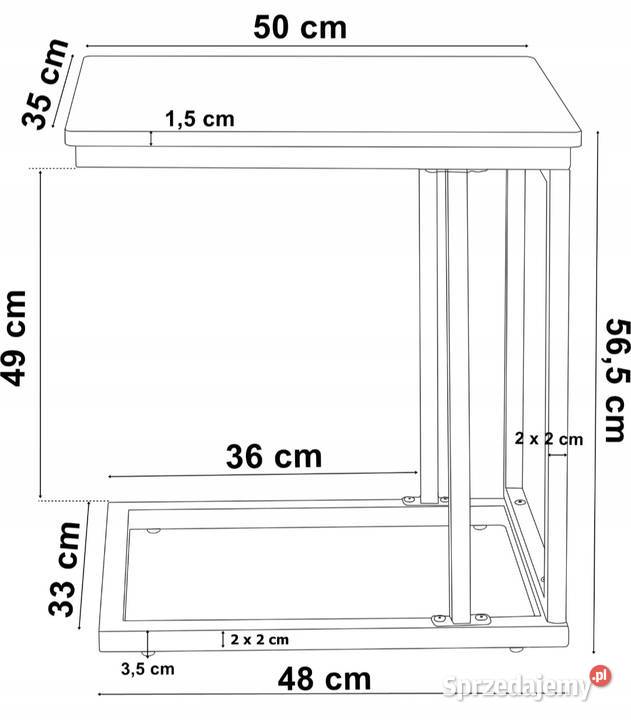 Stolik kawowy pomocniczy Ryki