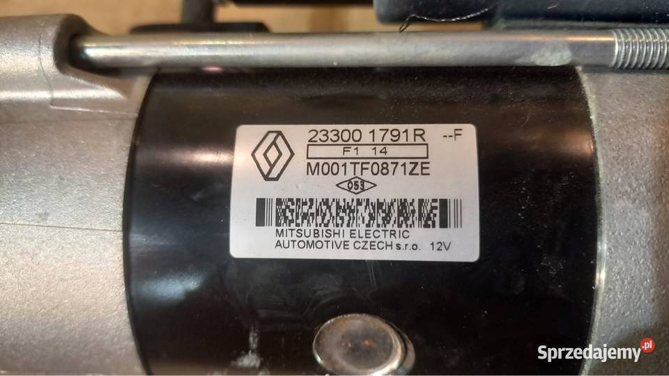 233001791R rozrusznik 20 dci Renault koleos 2 II osobowe Szczecin