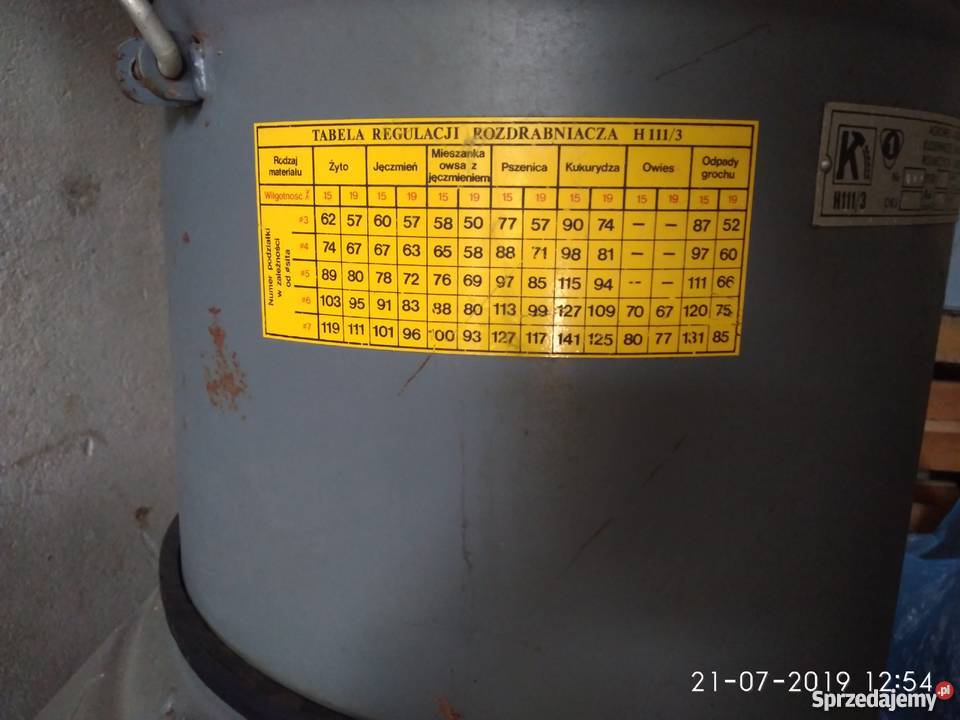 Śrutownik Bąk kompletny Silnik 75 Kw Mało sprzedam