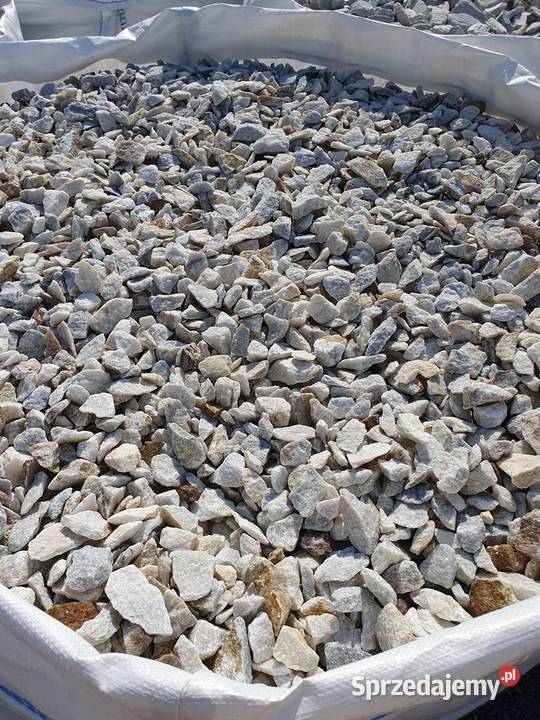 KWARC IVORY JASNY KWARC DO OGRODU KAMIENIE GRYS Bielawa