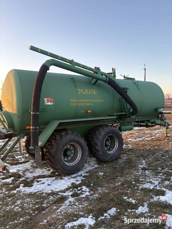 Beczkowóz 16 litrów nowy nie używany Dębołęka sprzedam