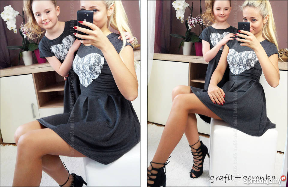 Modne sukienki mamy i córki Kraków