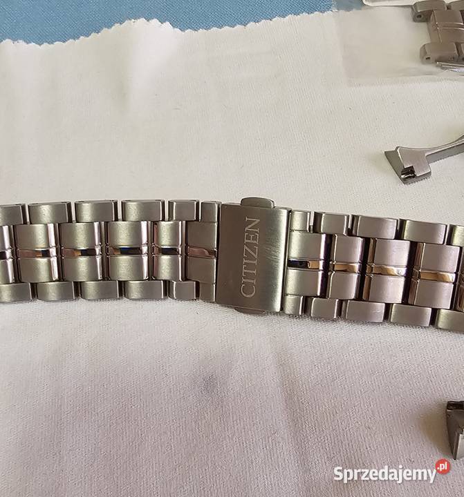 Tytanowa bransoleta męska citizen 22mm Kutno