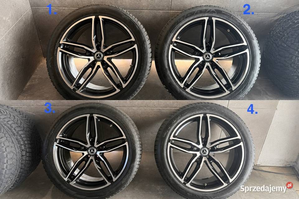 20 Mercedes GLE w166 ML w164 felgi koła komplet wielkopolskie Lubasz