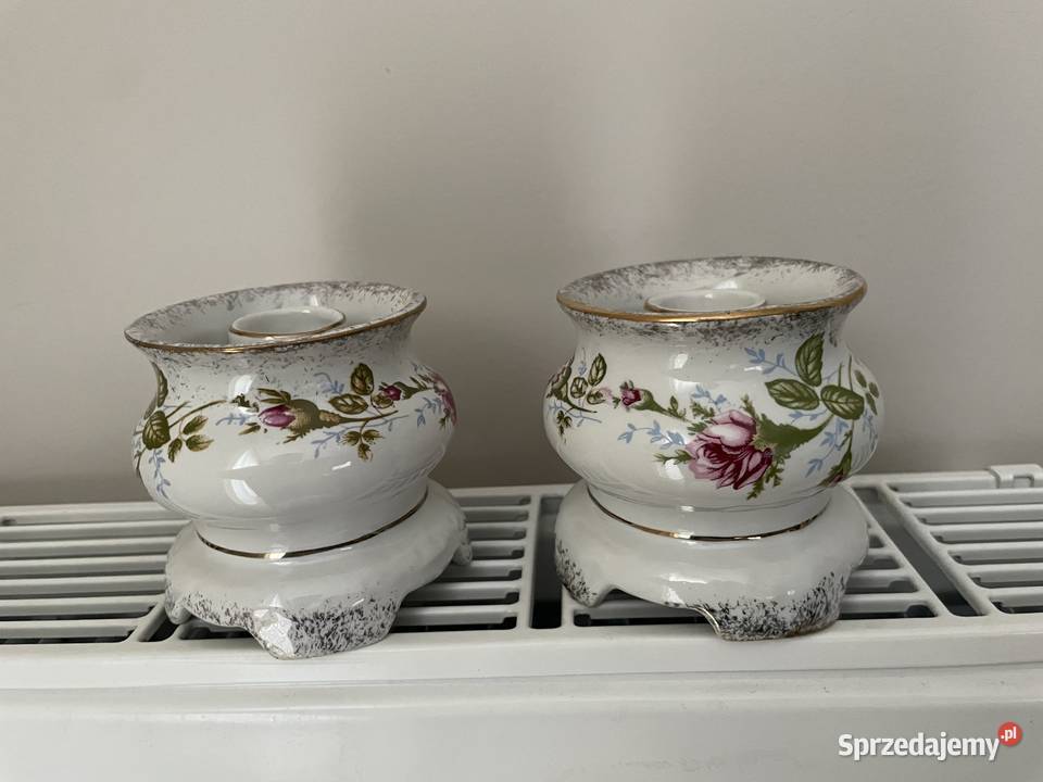 Chodzież Iwona porcelanowy swiecznik